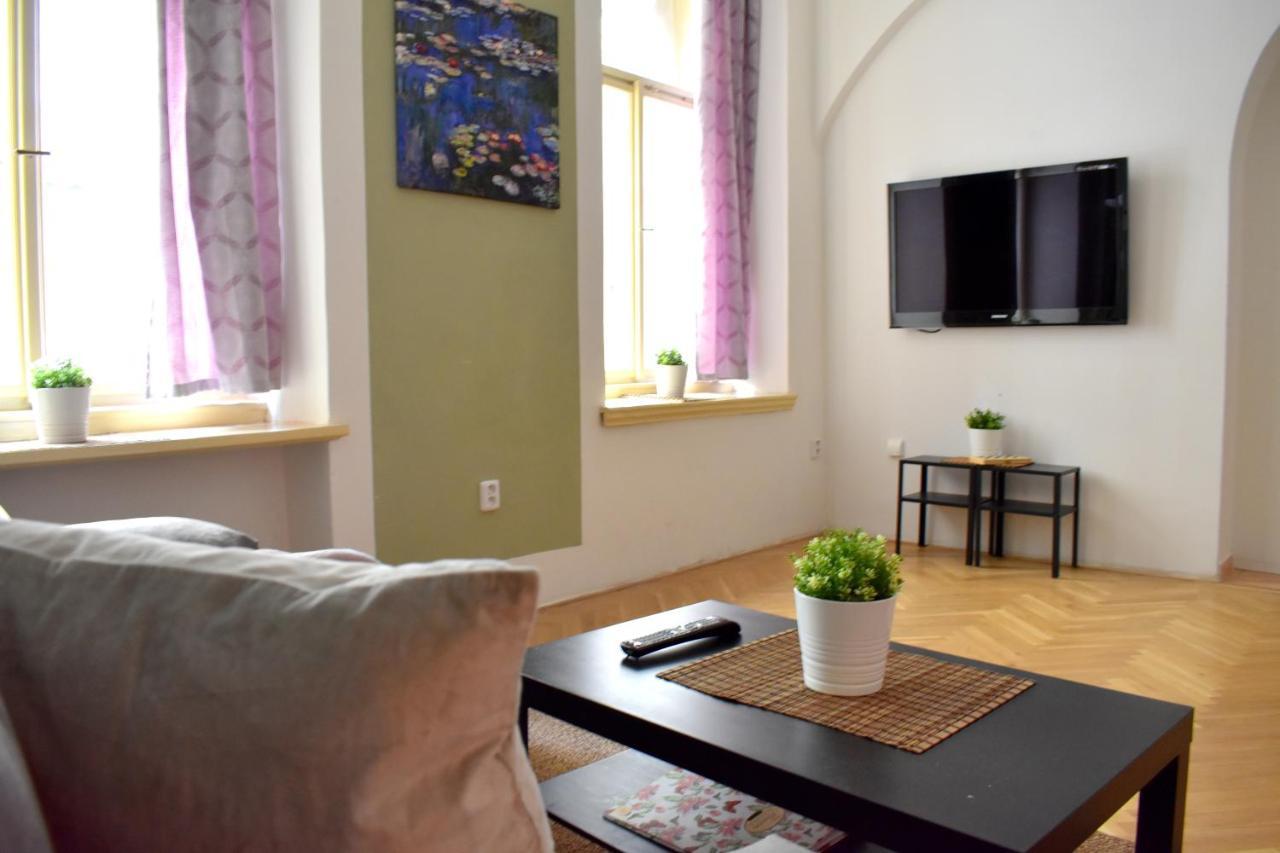 Andy'S Central 3-Bedroom Apartment ! Prague Luaran gambar