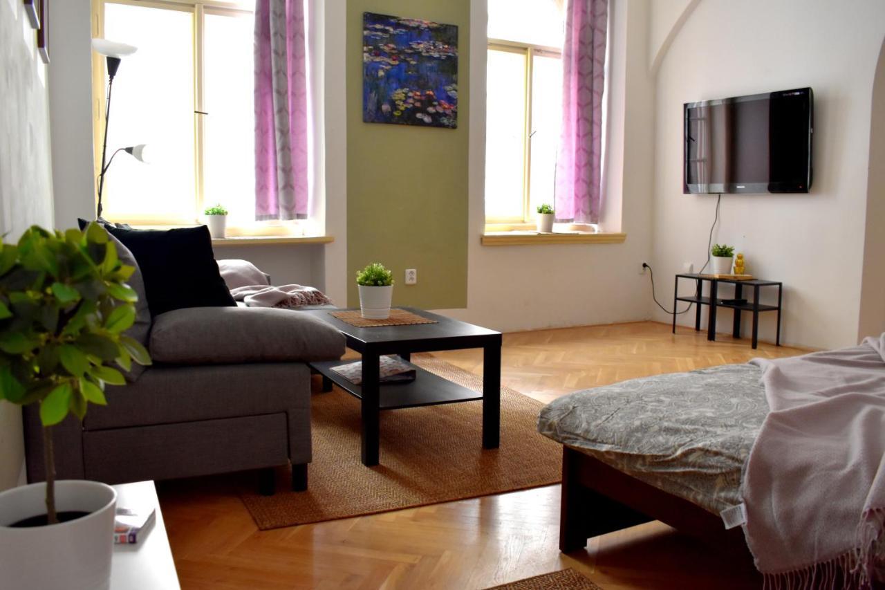 Andy'S Central 3-Bedroom Apartment ! Prague Luaran gambar